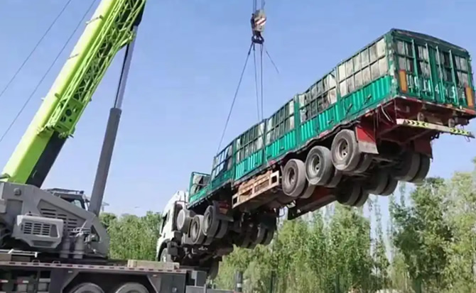 江夏区道路脱困救援案例